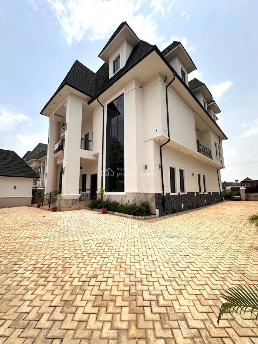 Newly Built 7 Bedroom Mansion with Bq, Karsana, Abuja, Detached Duplex for Sale