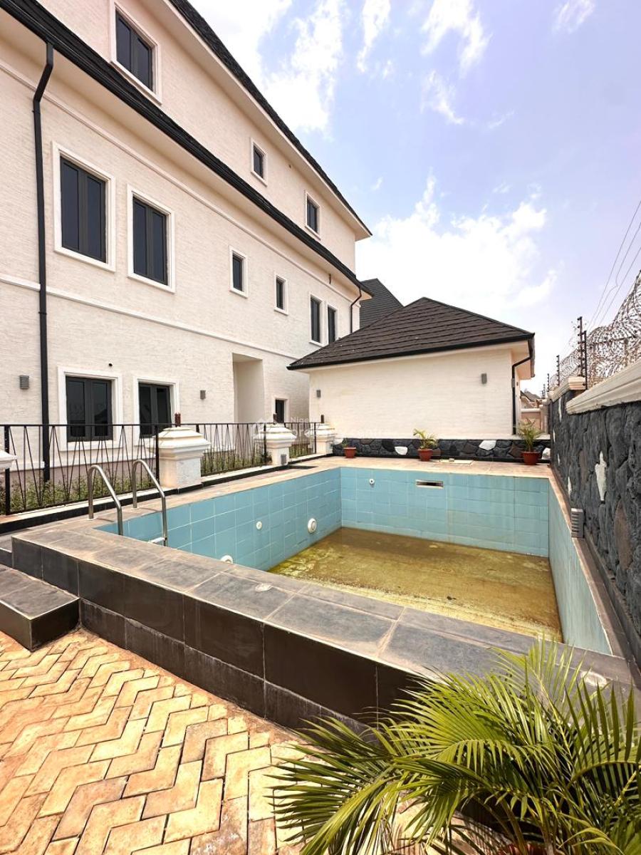 Newly Built 7 Bedroom Mansion with Bq, Karsana, Abuja, Detached Duplex for Sale