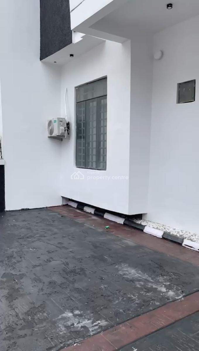 4 Bedroom Semi  Detached Duplex - with Bq, Lekki Palm City Estate, Ajah, Lagos, Semi-detached Duplex for Rent