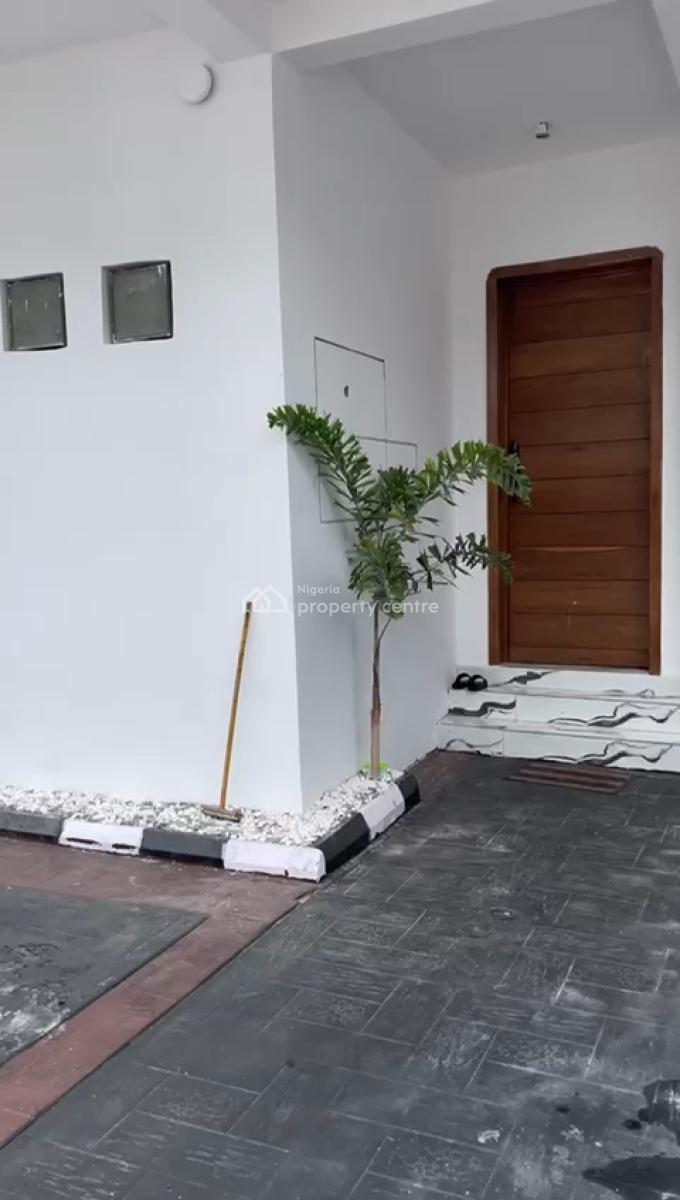 4 Bedroom Semi  Detached Duplex - with Bq, Lekki Palm City Estate, Ajah, Lagos, Semi-detached Duplex for Rent