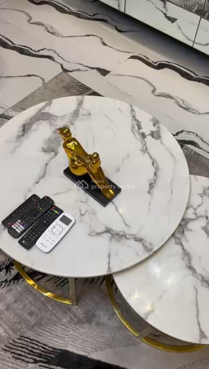 4 Bedroom Semi  Detached Duplex - with Bq, Lekki Palm City Estate, Ajah, Lagos, Semi-detached Duplex for Rent