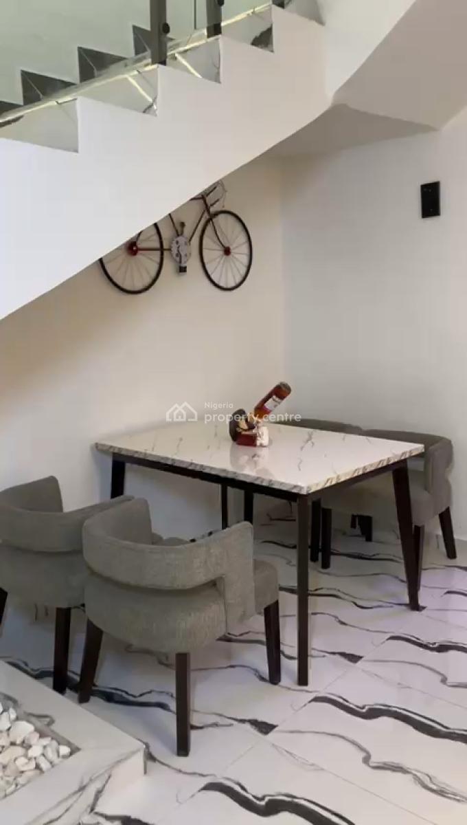 4 Bedroom Semi  Detached Duplex - with Bq, Lekki Palm City Estate, Ajah, Lagos, Semi-detached Duplex for Rent