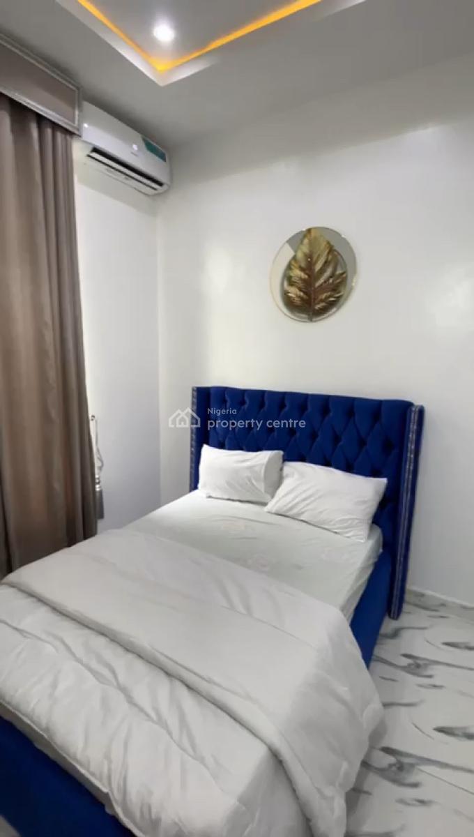 4 Bedroom Semi  Detached Duplex - with Bq, Lekki Palm City Estate, Ajah, Lagos, Semi-detached Duplex for Rent