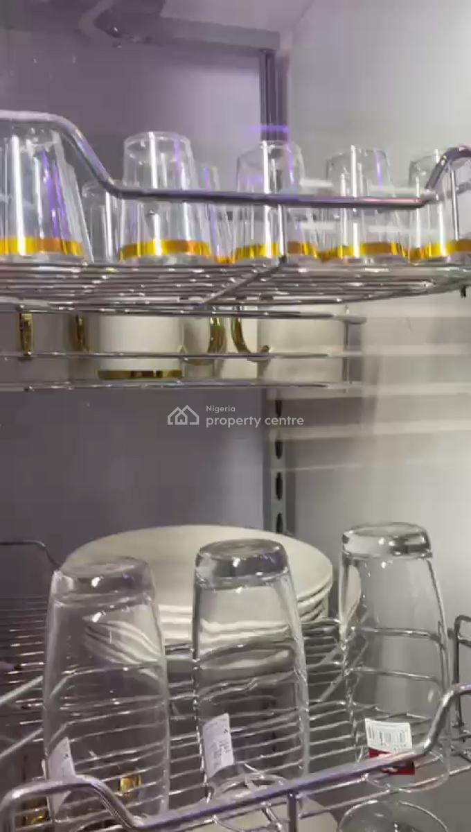 4 Bedroom Semi  Detached Duplex - with Bq, Lekki Palm City Estate, Ajah, Lagos, Semi-detached Duplex for Rent