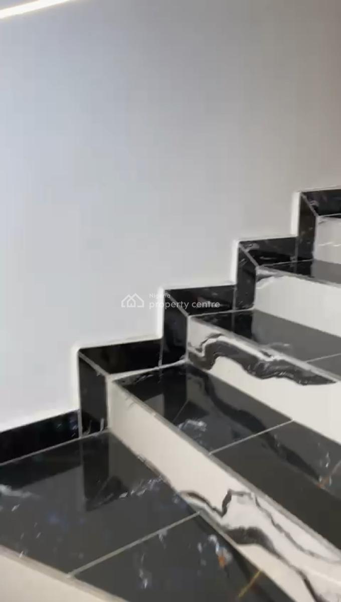4 Bedroom Semi  Detached Duplex - with Bq, Lekki Palm City Estate, Ajah, Lagos, Semi-detached Duplex for Rent