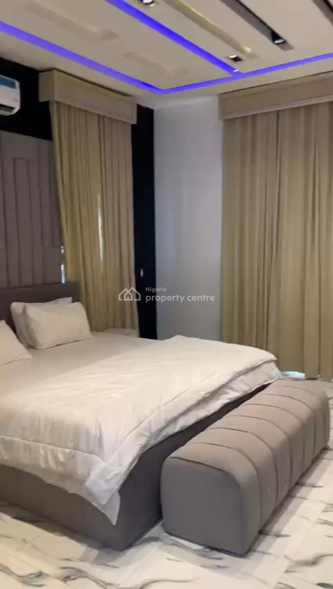 4 Bedroom Semi  Detached Duplex - with Bq, Lekki Palm City Estate, Ajah, Lagos, Semi-detached Duplex for Rent