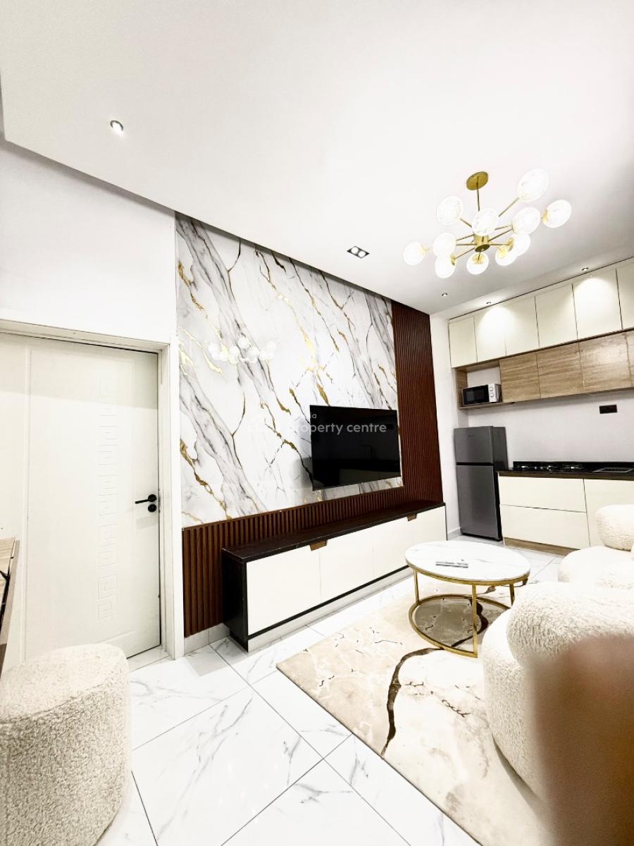 Luxury 1-bedroom Apartment, 6a, Wale Hammed , Chevron Bera Estate, Lekki, Lagos, Mini Flat (room and Parlour) Short Let