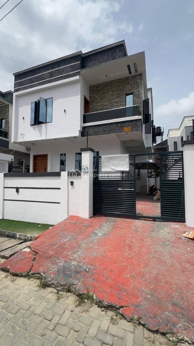 Luxury 5 Bedroom Fully Detached Duplex with Bq & Gatehouse, Sangotedo, Ajah, Lagos, Detached Duplex for Rent