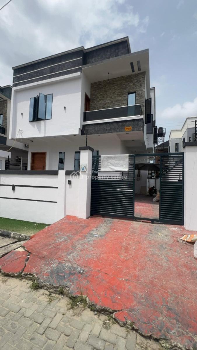 Luxury 5 Bedroom Fully Detached Duplex with Bq & Gatehouse, Sangotedo, Ajah, Lagos, Detached Duplex for Rent