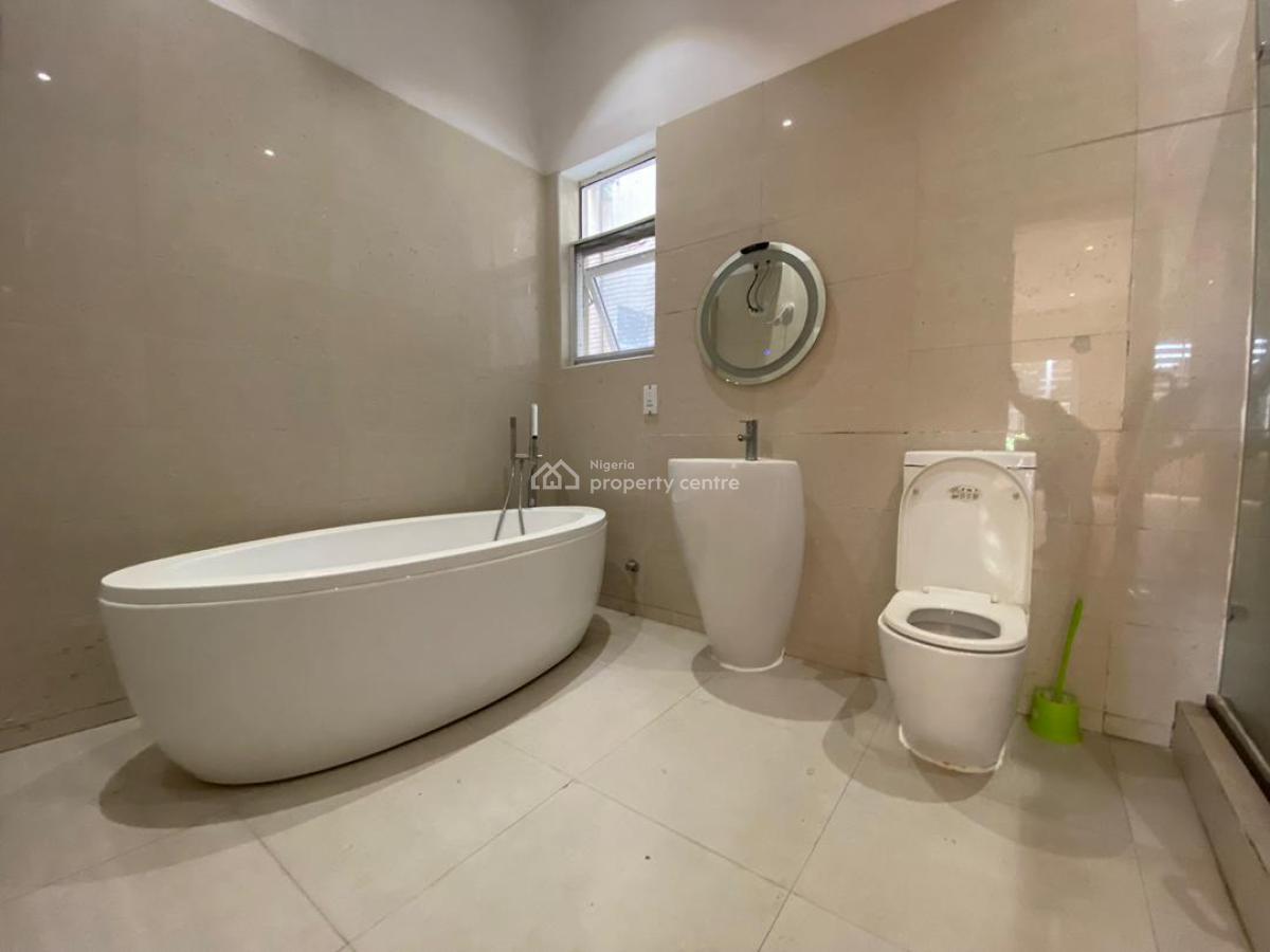 Waterfront 3-bedroom Flat with Bq on The First Floor, Banana Island, Ikoyi, Lagos, Flat / Apartment for Rent