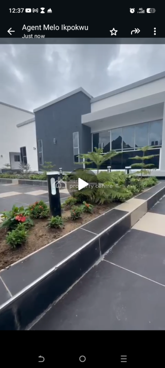 5 Bedroom Duplex Wt. Guest-chalet, Gatehouse, 1 Rm Bq, Cedarwood Estate Sars Road Portharcourt Rivers State, Port Harcourt, Rivers, Detached Duplex for Sale