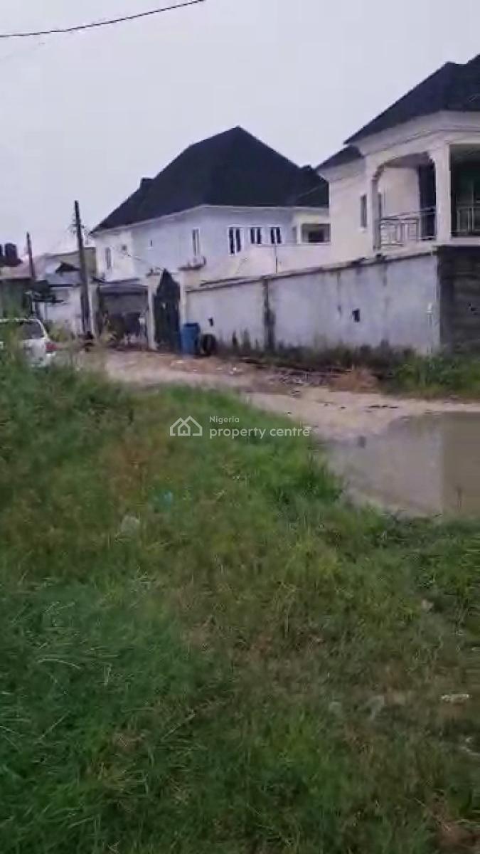 1 Plot of Full Land with 3 Bedroom Bungalow, Silver Land Estate, Sangotedo, Ajah, Lagos, Detached Bungalow for Sale