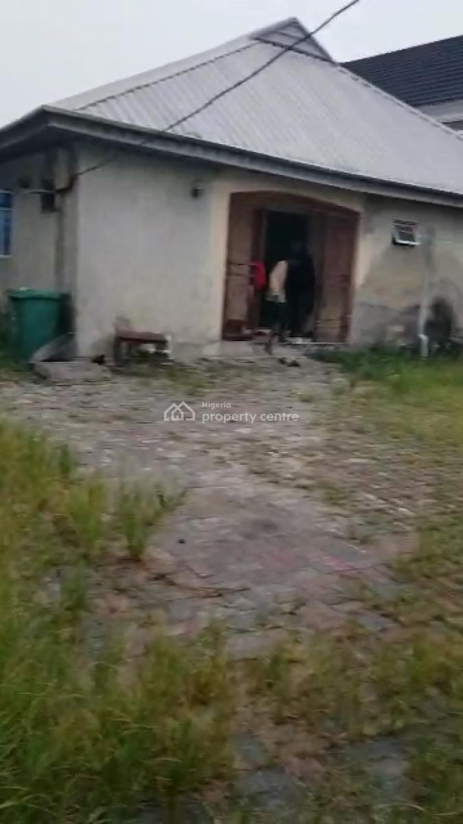 1 Plot of Full Land with 3 Bedroom Bungalow, Silver Land Estate, Sangotedo, Ajah, Lagos, Detached Bungalow for Sale