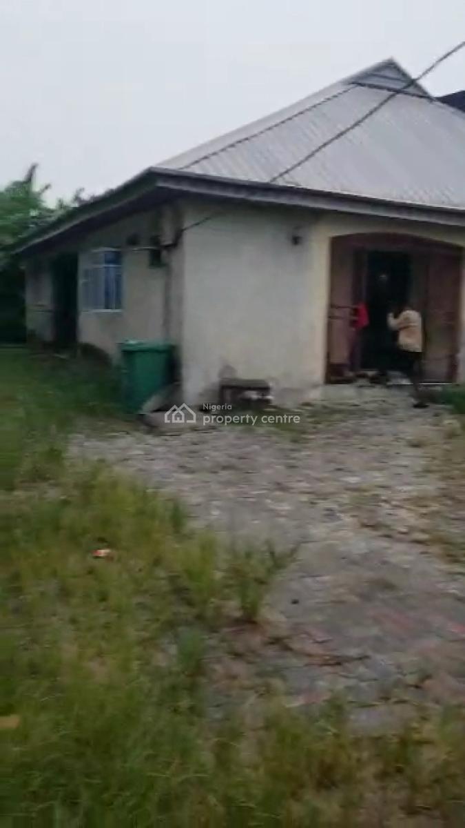 1 Plot of Full Land with 3 Bedroom Bungalow, Silver Land Estate, Sangotedo, Ajah, Lagos, Detached Bungalow for Sale