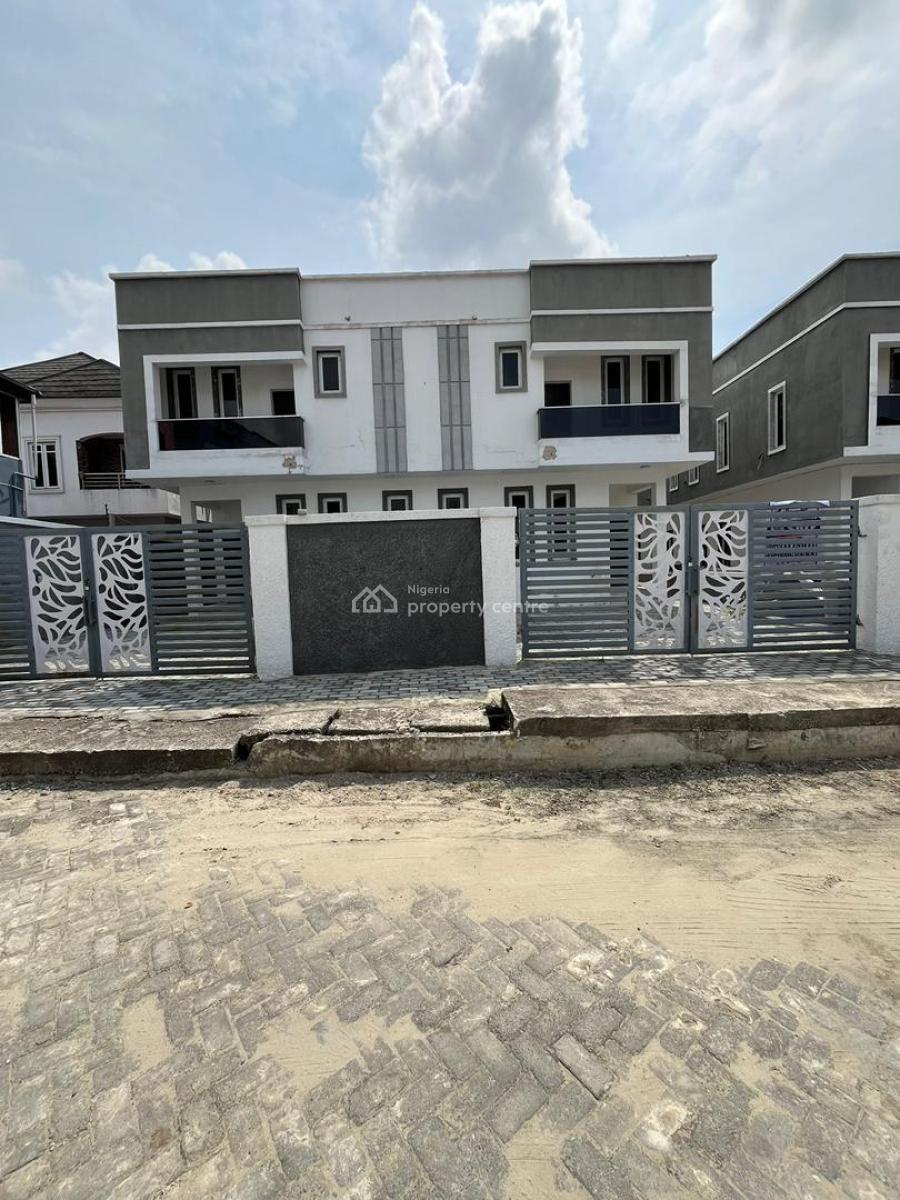 4 Bedroom Semi Detached Duplex with Bq, George Bassey Close, Lekki, Lagos, Semi-detached Duplex for Sale
