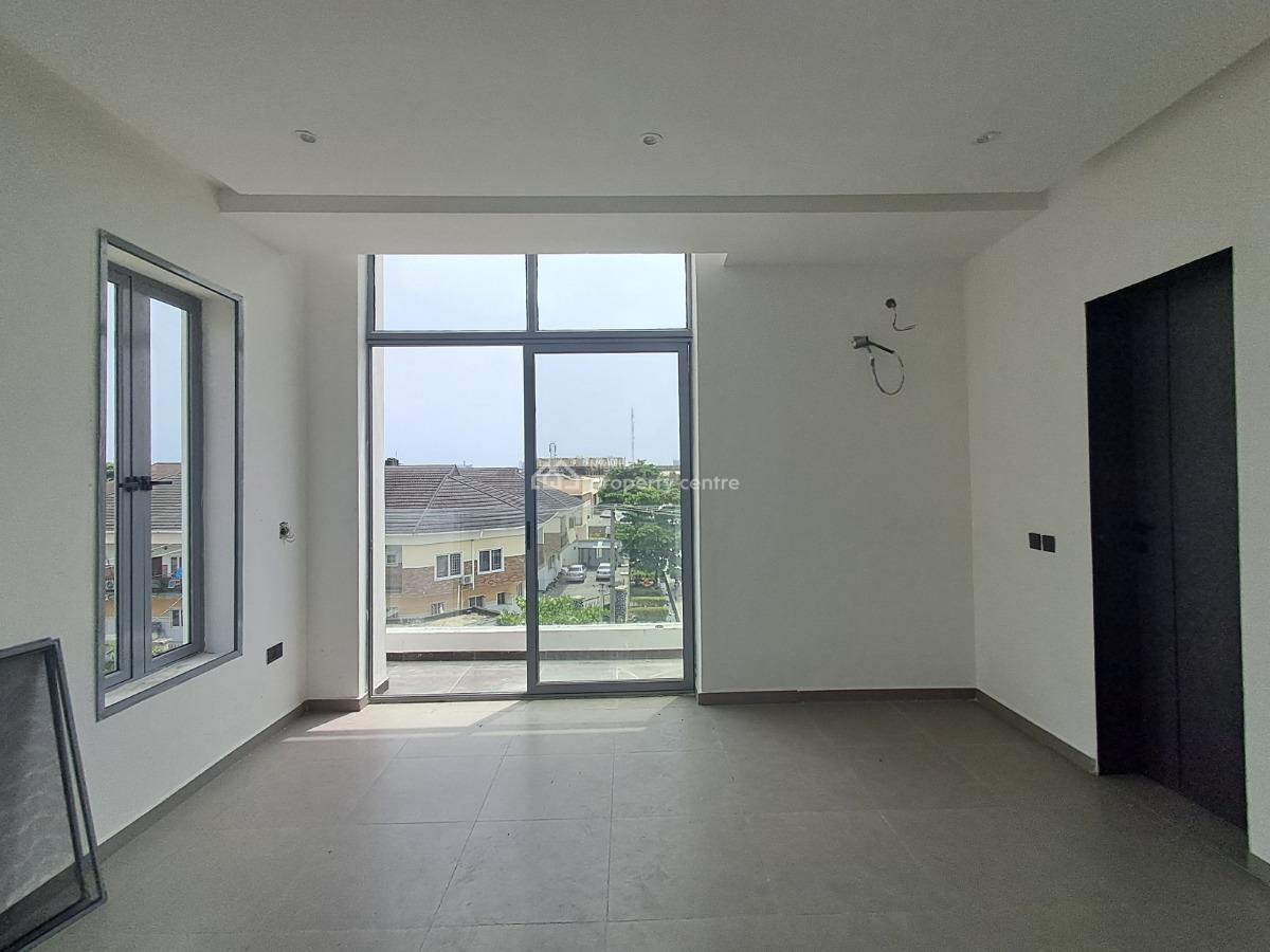 Exclusive 4 Bedroom Terrace Plus Bq in a Self Compund, Perfect for Office Space & Luxury Living, Facing Admiralty Way, Lekki Phase 1, Lekki, Lagos, Terraced Duplex for Sale