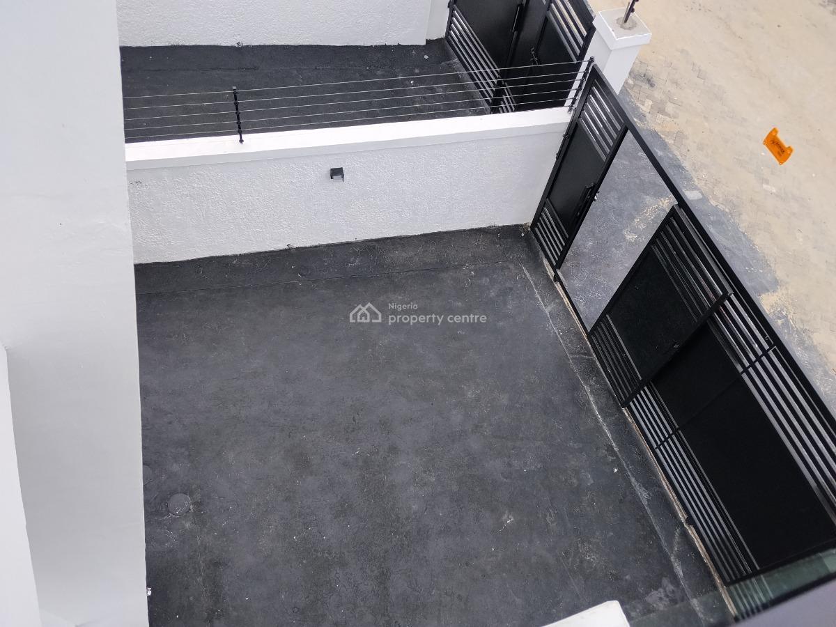 New Built 4 Bedroom Semi-detached Duplex with Bq, Sangotedo, Ajah, Lagos, House for Sale