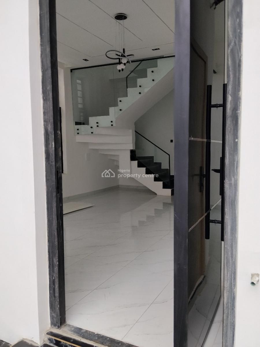 New Built 4 Bedroom Semi-detached Duplex with Bq, Sangotedo, Ajah, Lagos, House for Sale