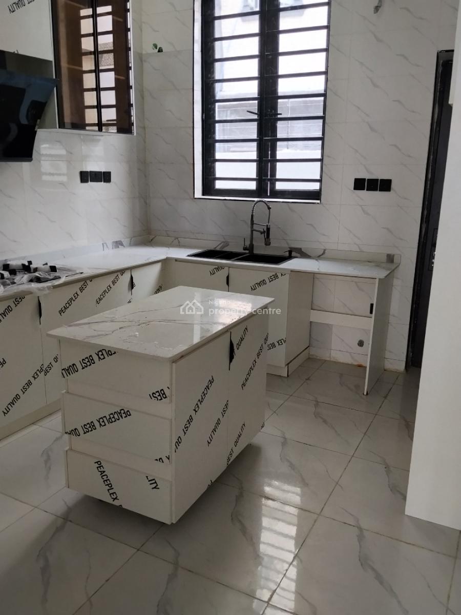 New Built 4 Bedroom Semi-detached Duplex with Bq, Sangotedo, Ajah, Lagos, House for Sale