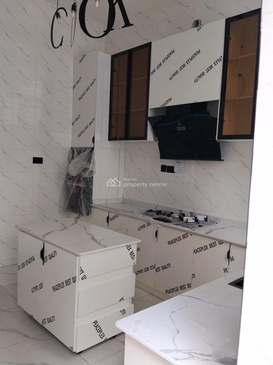 New Built 4 Bedroom Semi-detached Duplex with Bq, Sangotedo, Ajah, Lagos, House for Sale