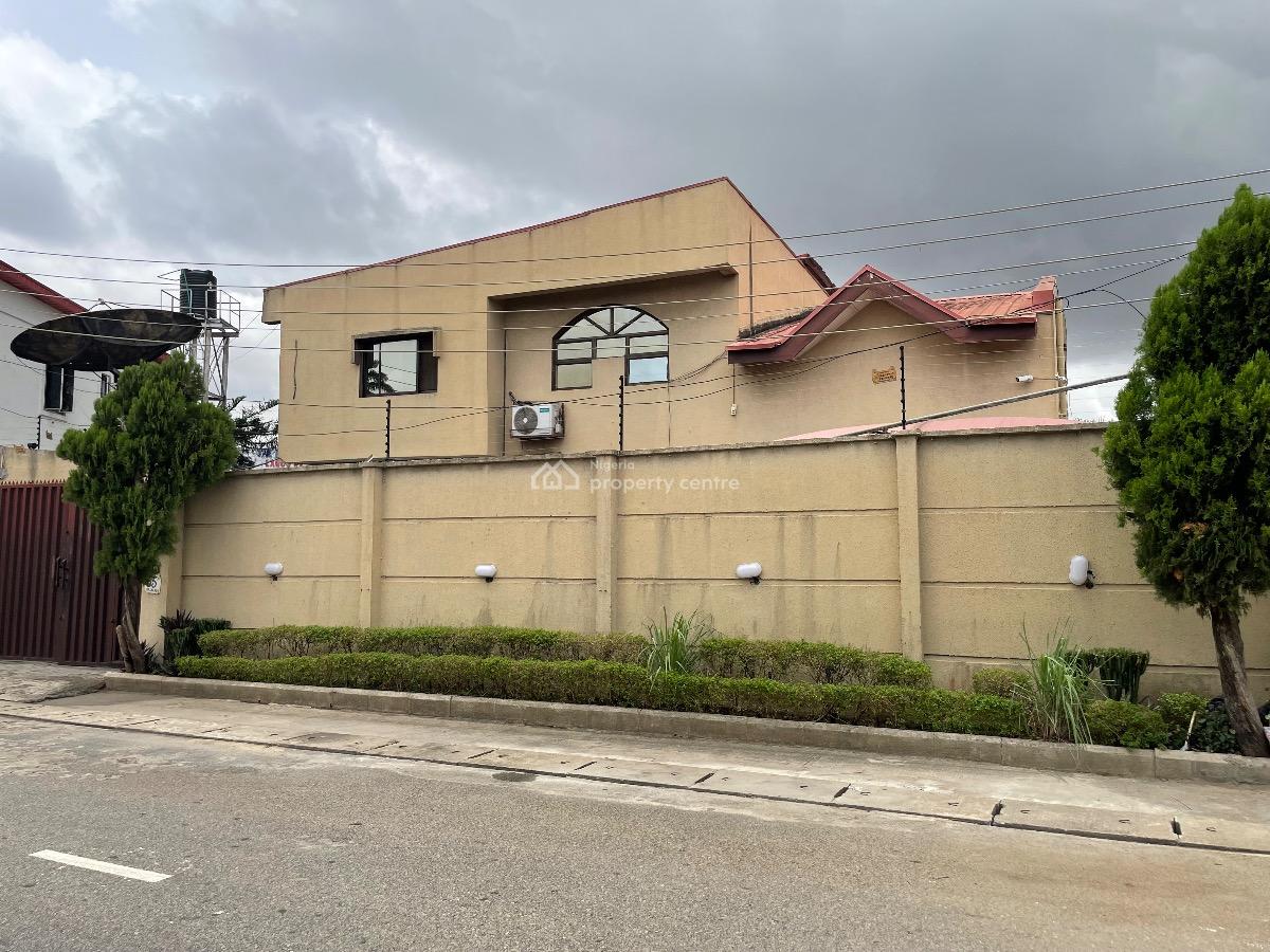 Fully Detached 6 Bedroom Duplex with 3 Rooms Chalets and Pent Space, Mko Garden Estate, Agidingbi, Ikeja, Lagos, Detached Duplex for Sale