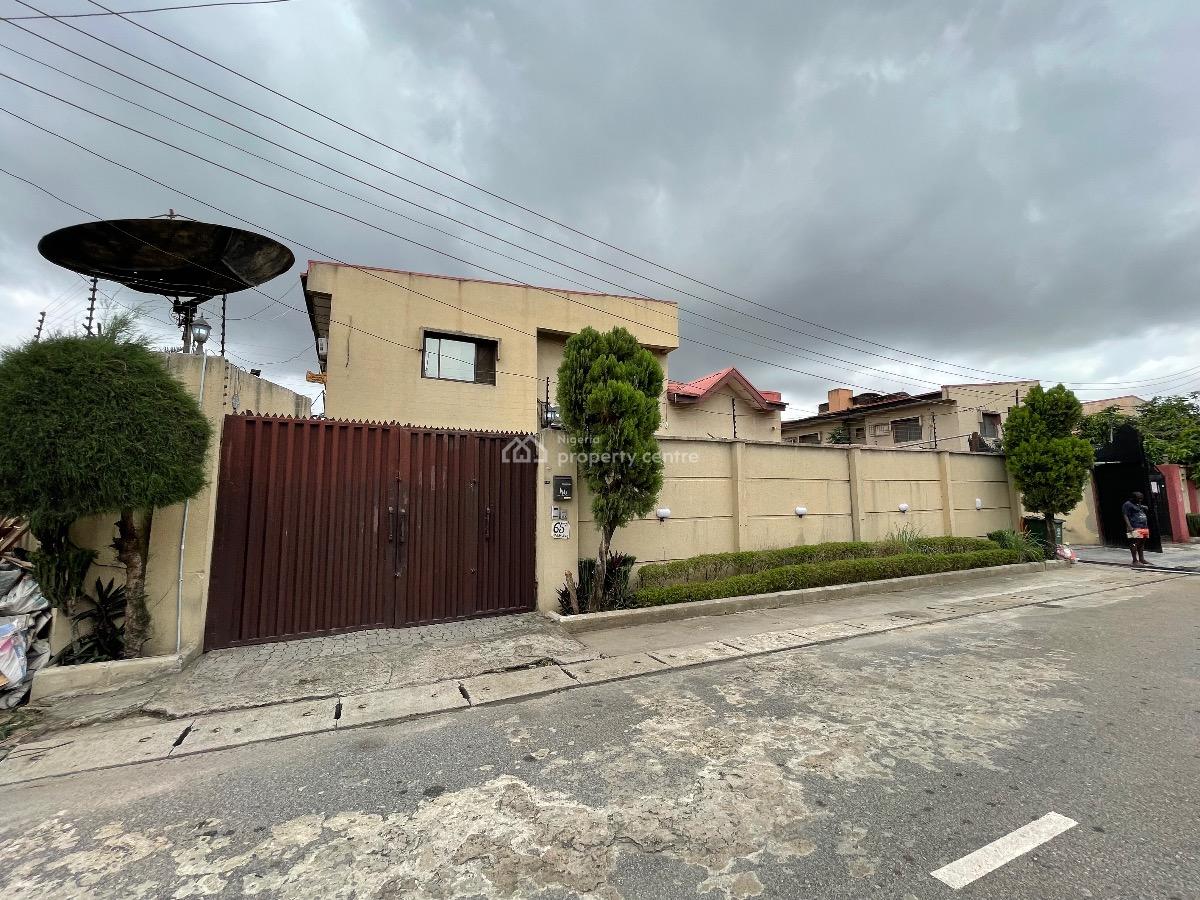 Fully Detached 6 Bedroom Duplex with 3 Rooms Chalets and Pent Space, Mko Garden Estate, Agidingbi, Ikeja, Lagos, Detached Duplex for Sale