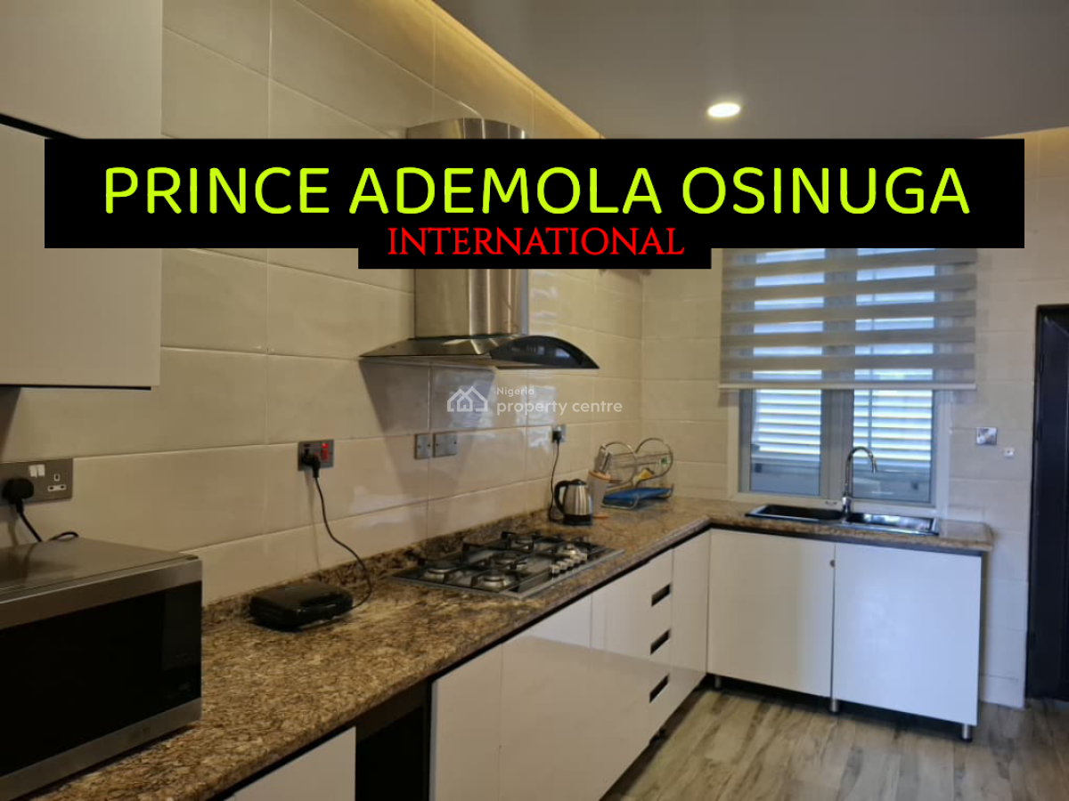 Fresh & Newly Furnished 3 Bedroom Apartment + Pool + Elevator, Banana Island, Ikoyi, Lagos, Flat / Apartment for Rent