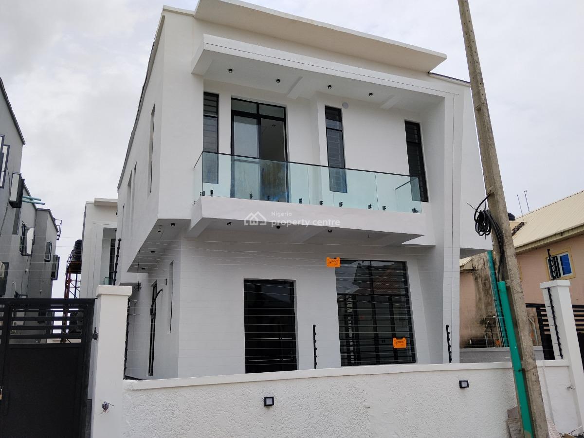 Newly Built 4-bedroom Fully Detached Duplex with Bq, Sangotedo, Ajah, Lagos, Detached Duplex for Sale