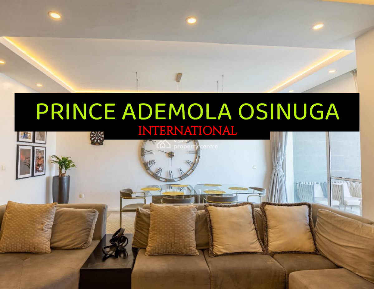 Luxury & Furnished 3 Bedroom Apartment +bq+tennis Pool Etc, Old Ikoyi, Ikoyi, Lagos, Flat / Apartment for Rent