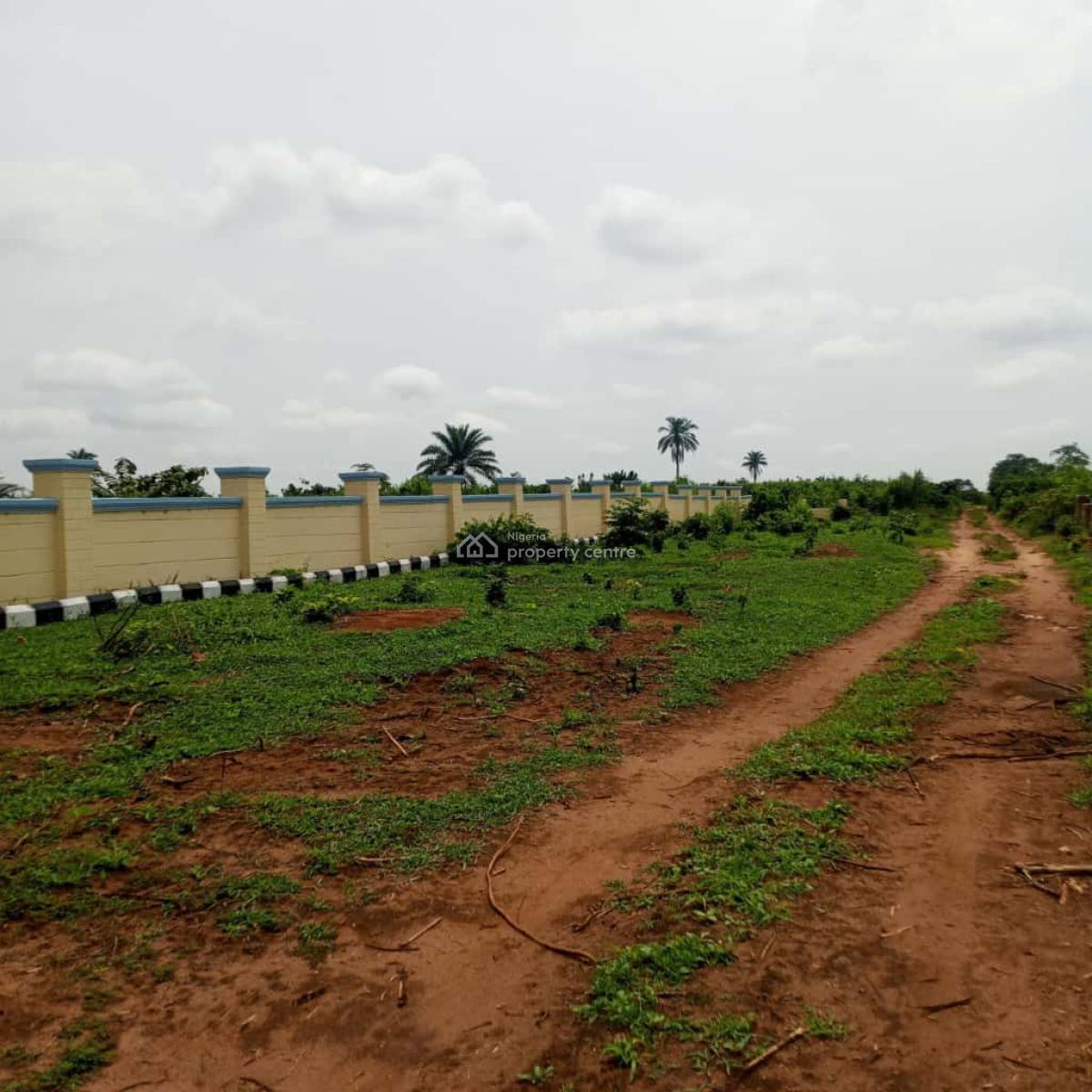 Luxury Land with Perimeter Fencing and Gate House, Oxford Height Estate Phase 2 Ibusa Close to Asaba Intl Airport, Asaba, Delta, Residential Land for Sale