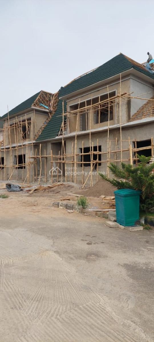 4 Bedroom Semi Detached Duplex Carcass, Riverpark Estate, Lugbe District, Abuja, Semi-detached Duplex for Sale