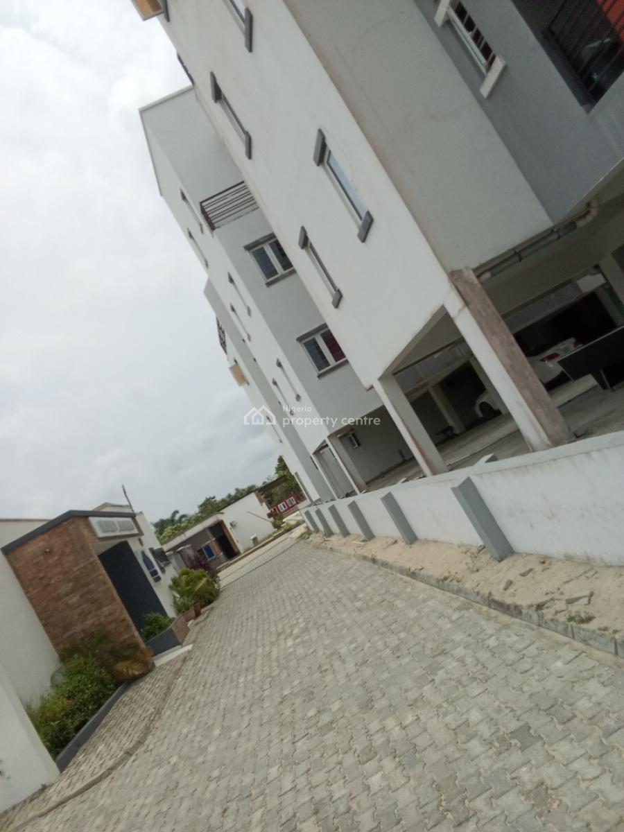 Serviced 3 Bedroom Open Kitchen Plan Apartment on The Second Floor, Greenwood Park Estate, Abijo, Lekki, Lagos, Flat / Apartment for Rent