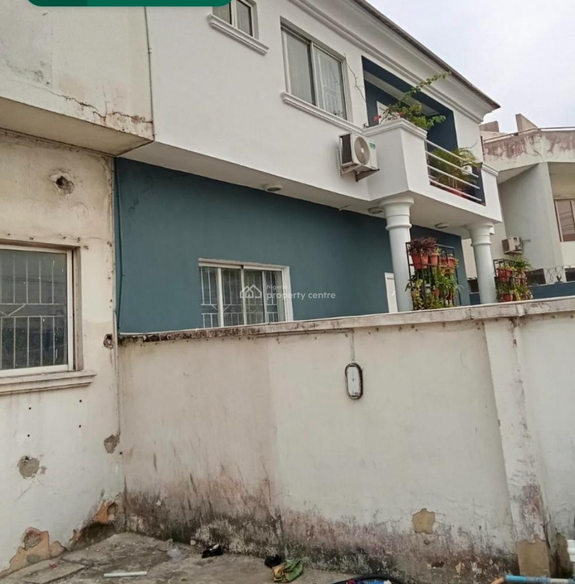 2 Wings of 4 Bedroom Semi Detached House with 2 Bq on 1,104sqm, Lekki Phase 1 Right-hand Side, Lekki Phase 1, Lekki, Lagos, House for Sale