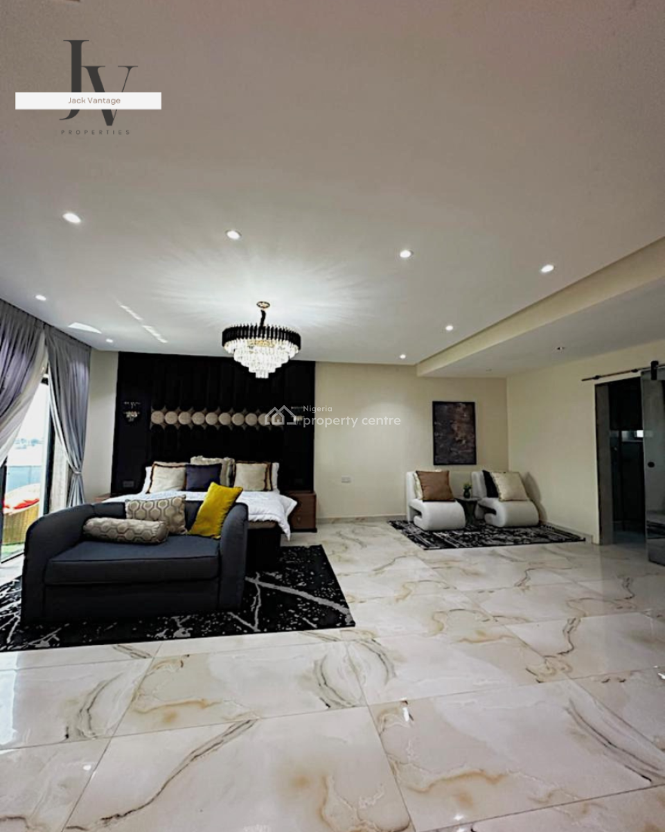 Fully Furnished 3-bedroom Water View Apartment with Bq, Banana Island, Ikoyi, Lagos, Flat / Apartment for Rent