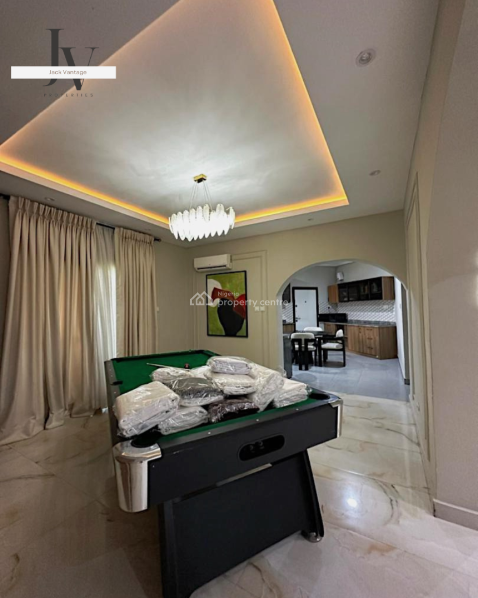 Fully Furnished 3-bedroom Water View Apartment with Bq, Banana Island, Ikoyi, Lagos, Flat / Apartment for Rent