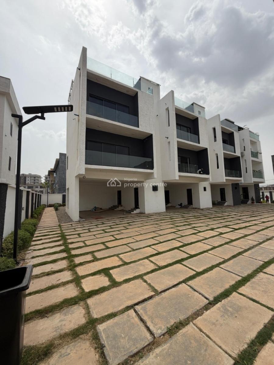 Newly Built 4 Bedroom Terrace Duplex with Bq, Mabushi, Abuja, Terraced Duplex for Sale