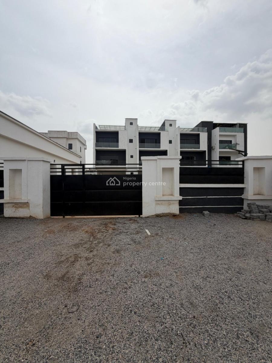Newly Built 4 Bedroom Terrace Duplex with Bq, Mabushi, Abuja, Terraced Duplex for Sale