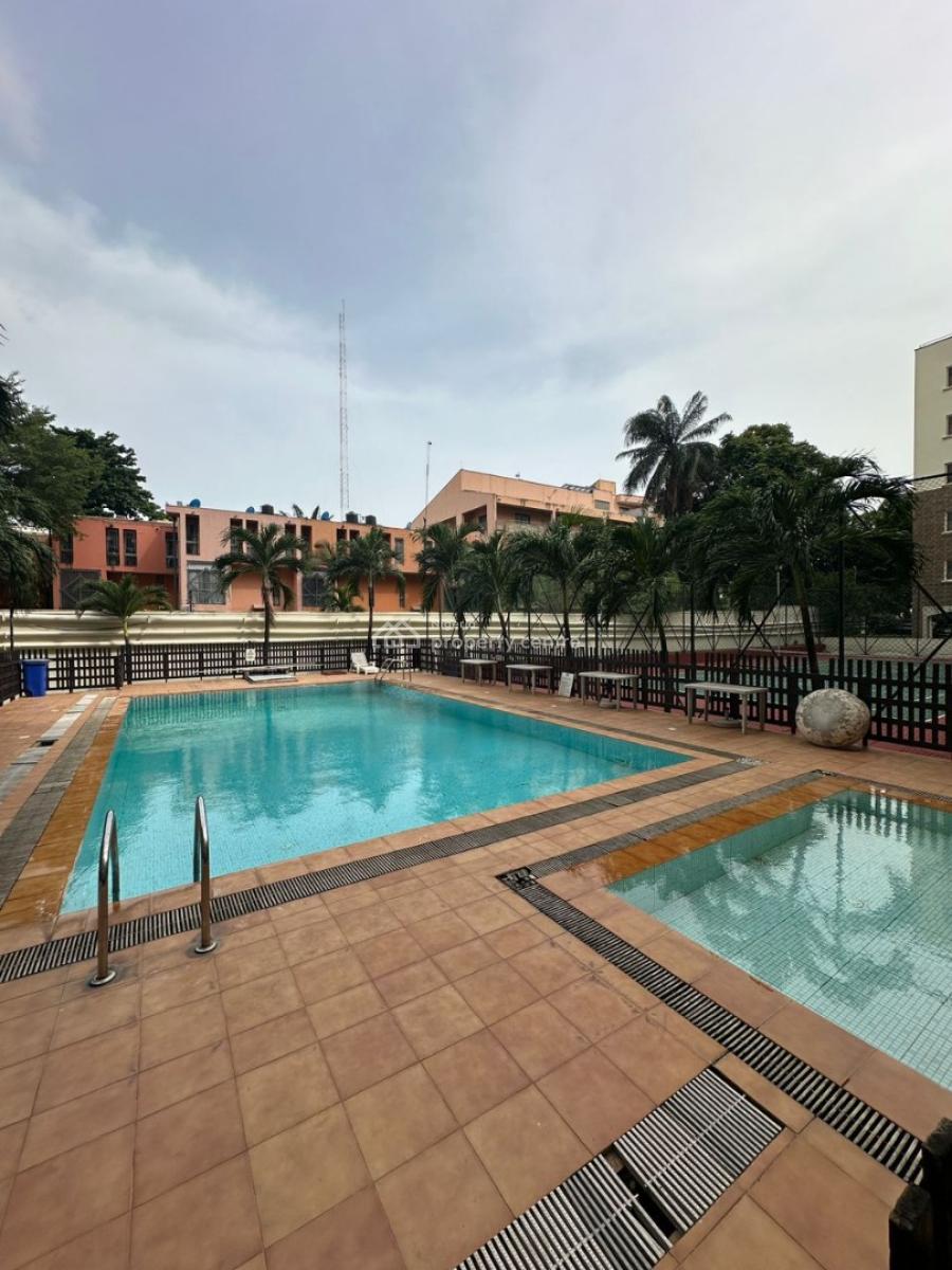 Spacious Well Maintained Fully Furnished 4-bedroom Apartment with Bq, Ikoyi, Lagos, Flat / Apartment for Rent