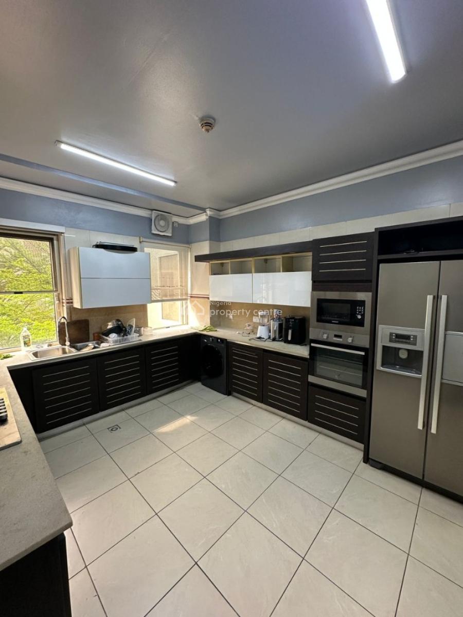 Spacious Well Maintained Fully Furnished 4-bedroom Apartment with Bq, Ikoyi, Lagos, Flat / Apartment for Rent