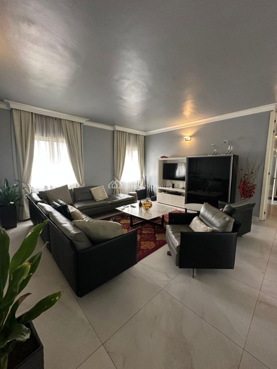 Spacious Well Maintained Fully Furnished 4-bedroom Apartment with Bq, Ikoyi, Lagos, Flat / Apartment for Rent