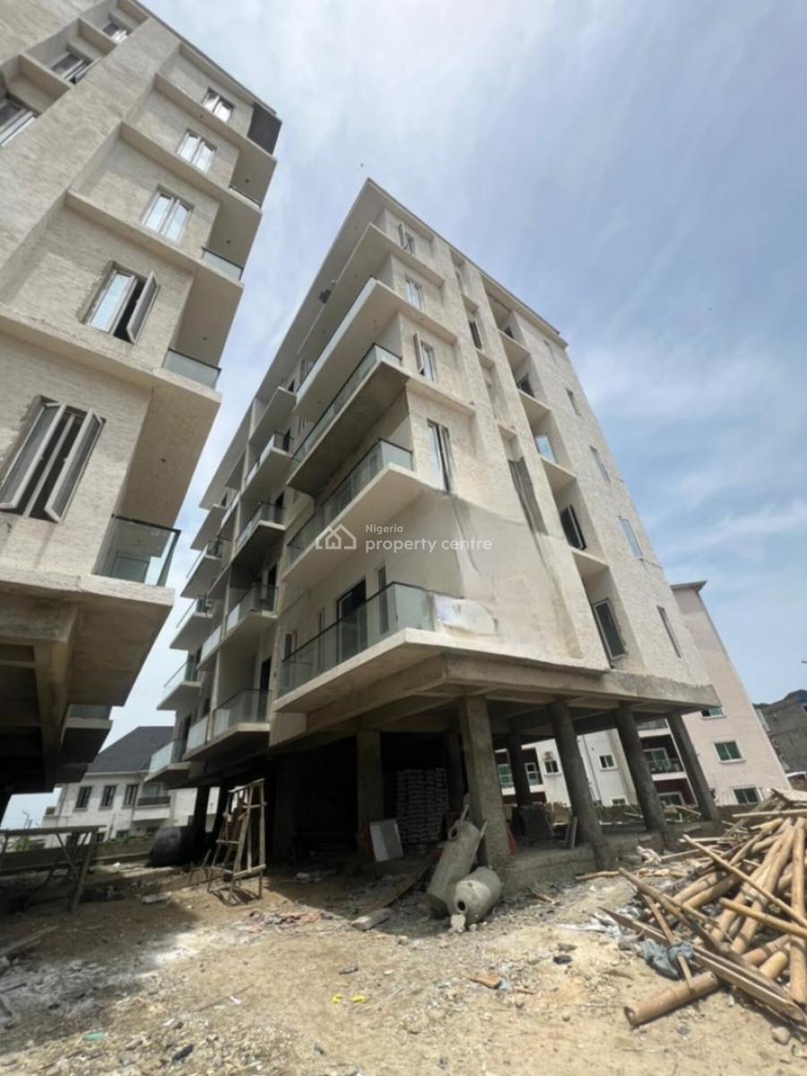 Stunning Newly Built 2 Bedroom Apartment with Elevator, Pool & Gym, Freedom Way, Ikate, Lekki, Lagos, Flat / Apartment for Sale