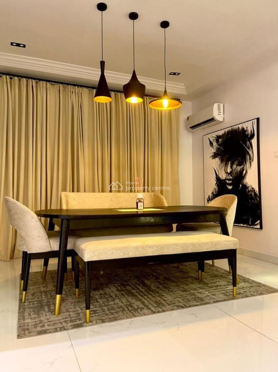 Furnished 3 Bedroom with City View.., Lekki Phase 1, Lekki, Lagos, Flat / Apartment for Rent