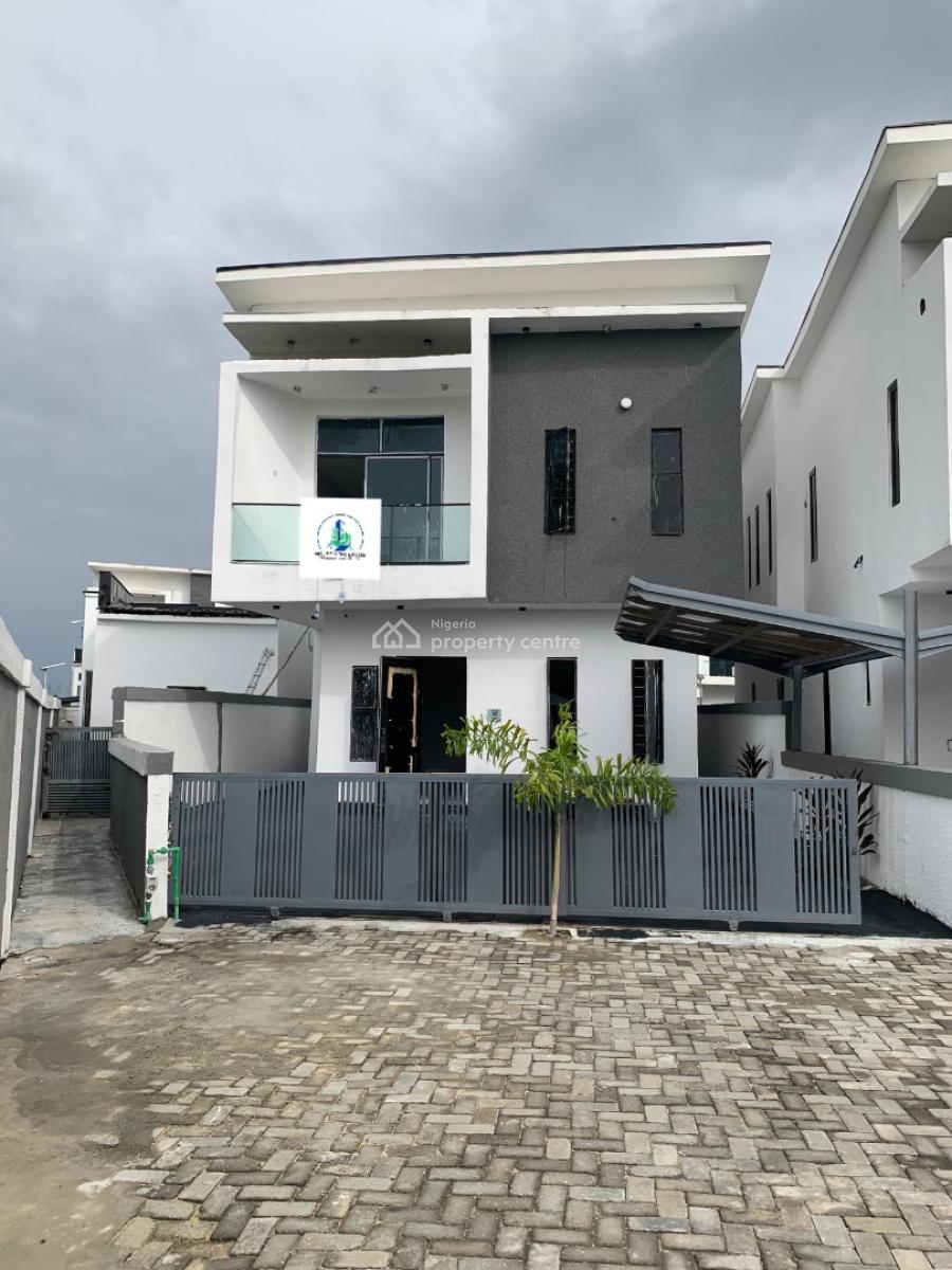 Newly Built 4 Bedroom Detached Duplex with Pool, Orchid Road, Lekki, Lagos, Detached Duplex for Rent