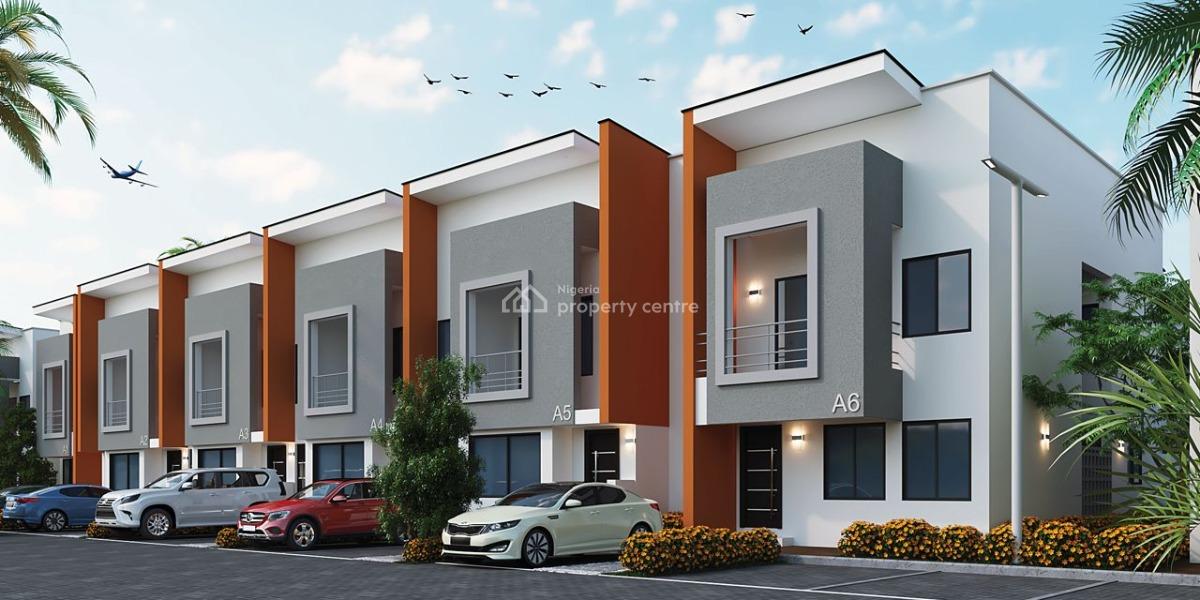 3 Bedroom +bq Terrace Duplex Shell, Mortgage Backed, Lubge, Facing The Express Way, Just 3 Mins Drive From Shoprite, Lugbe District, Abuja, Terraced Duplex for Sale