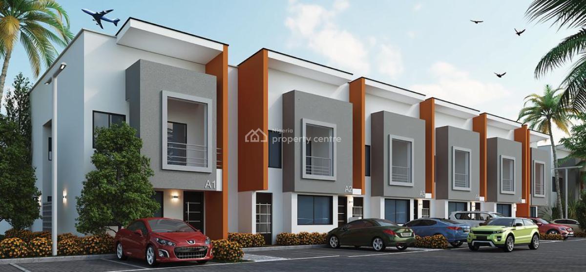 3 Bedroom +bq Terrace Duplex Shell, Mortgage Backed, Lubge, Facing The Express Way, Just 3 Mins Drive From Shoprite, Lugbe District, Abuja, Terraced Duplex for Sale