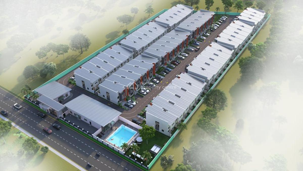 3 Bedroom +bq Terrace Duplex Shell, Mortgage Backed, Lubge, Facing The Express Way, Just 3 Mins Drive From Shoprite, Lugbe District, Abuja, Terraced Duplex for Sale