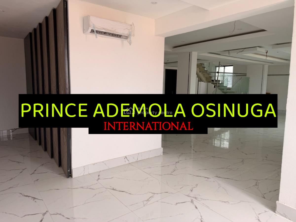 Newly Built Large Sized 4 Bedroom Maisonette on 2 Floors+bq+pool, Off Banana Island Road, Ikoyi, Lagos, Terraced Duplex for Rent