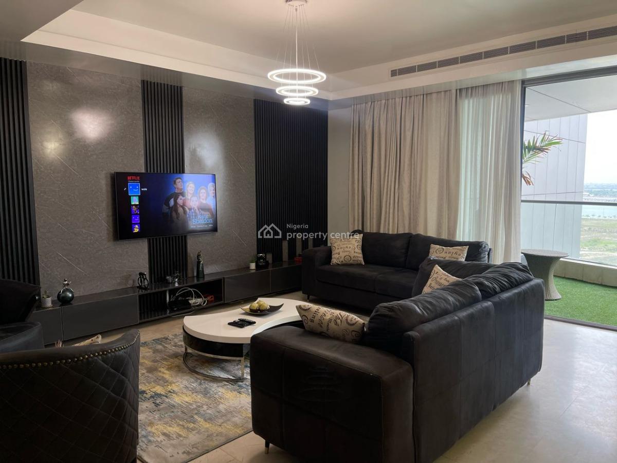 Luxury 3 Bedroom Apartment with Swimming Pool, Eko Atlantic City, Lagos, Flat / Apartment Short Let