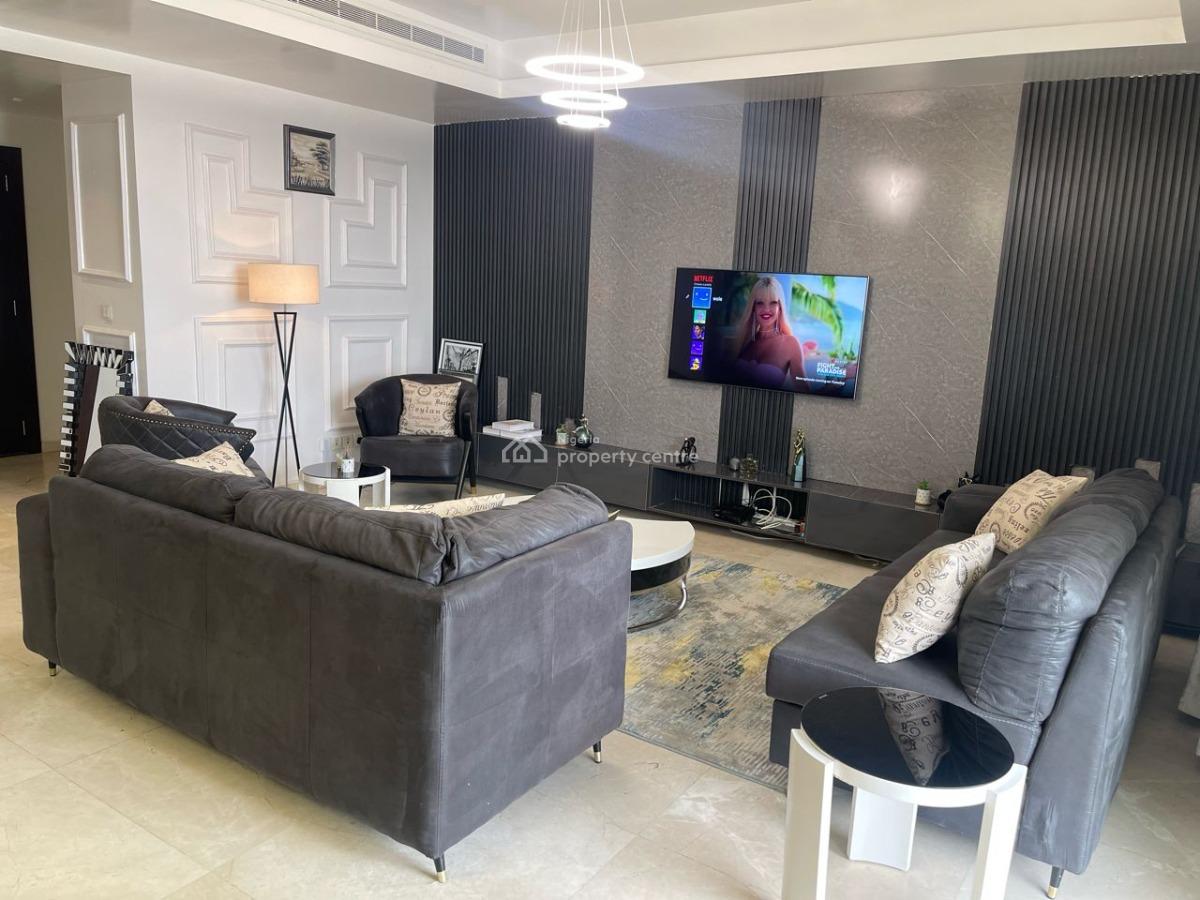 Luxury 3 Bedroom Apartment with Swimming Pool, Eko Atlantic City, Lagos, Flat / Apartment Short Let