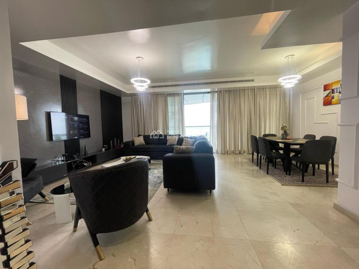 Luxury 3 Bedroom Apartment with Swimming Pool, Eko Atlantic City, Lagos, Flat / Apartment Short Let